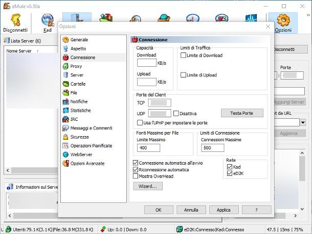 Come aprire le porte di eMule