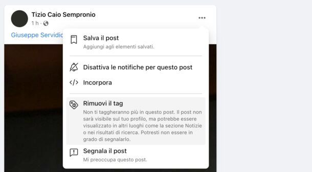 Come rimuovere foto da Facebook
