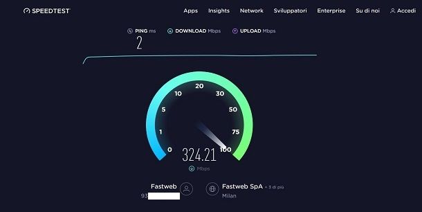 Come verificare la velocità di connessione