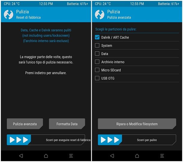 Come svuotare la cache di Android: sistema operativo
