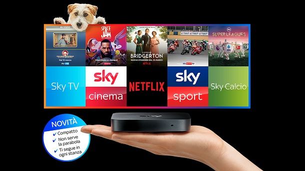 Come vedere Sky gratis su satellite e fibra