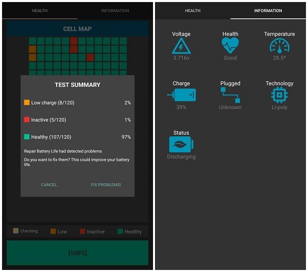 Come calibrare la batteria Android senza root