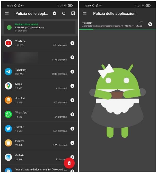 Come svuotare la cache Android: app