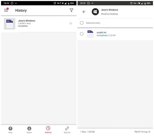 Come collegare Android al PC senza cavo