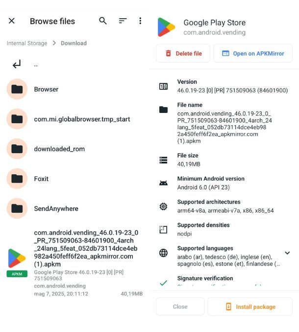 Download Play Store da APKMirror
