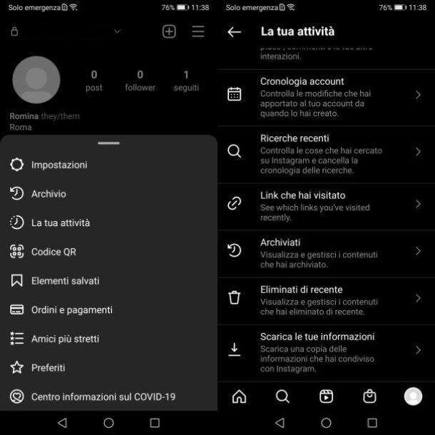 Come salvare tutte le foto di Instagram