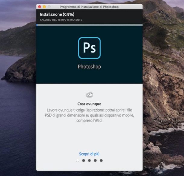 Installazione Photoshop