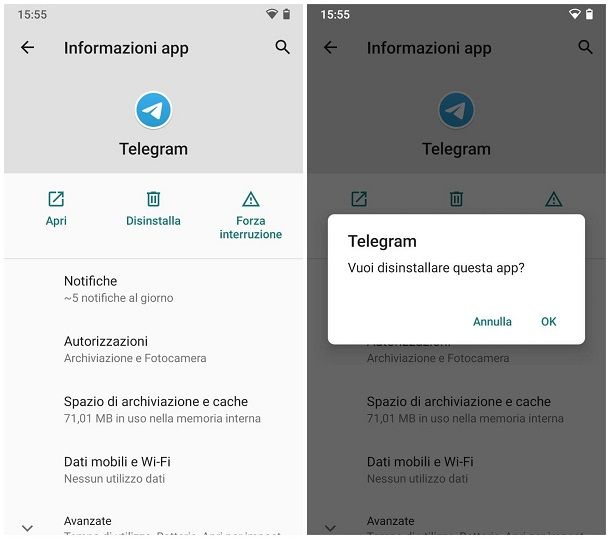 Come disinstallare app Android: procedura standard