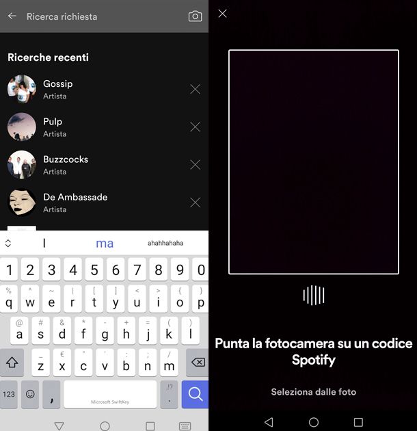 Cómo funcionan los códigos de Spotify