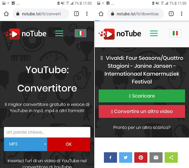 Come scaricare MP3 da YouTube Android Salvatore Aranzulla