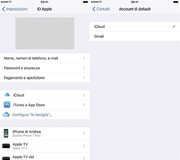 Come trasferire contatti da iPhone a iPhone