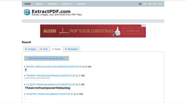 ExractPDF