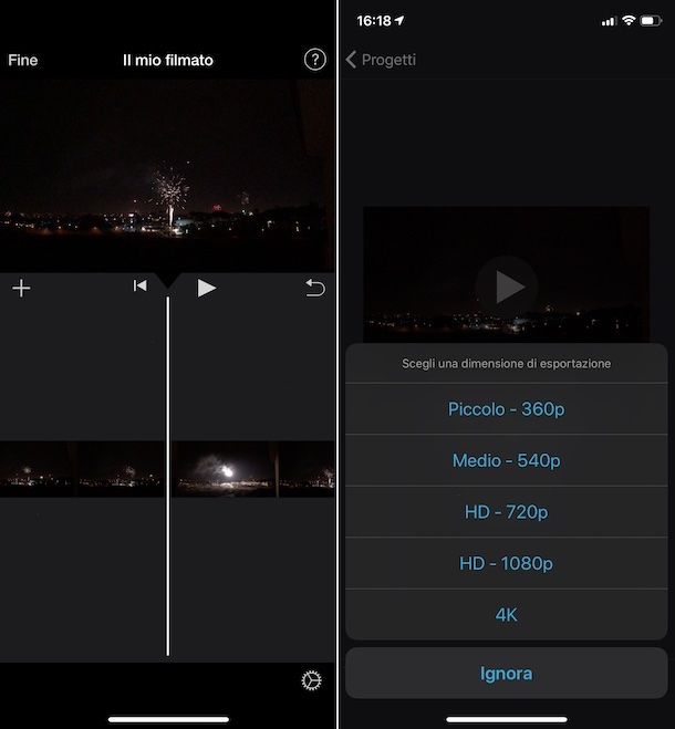iMovie iOS