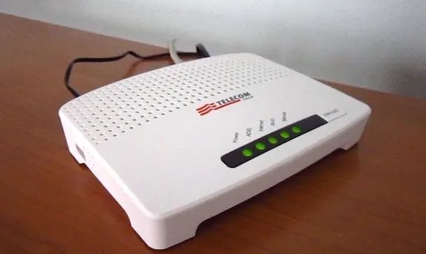 Collegare modem TIM