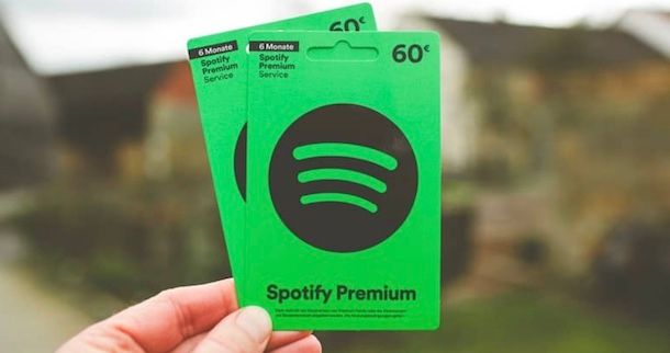 Carta regalo Spotify