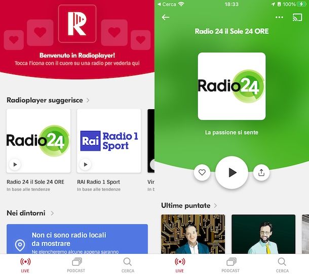 Come ascoltare la radio su iPhone