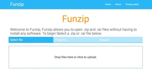 Funzip