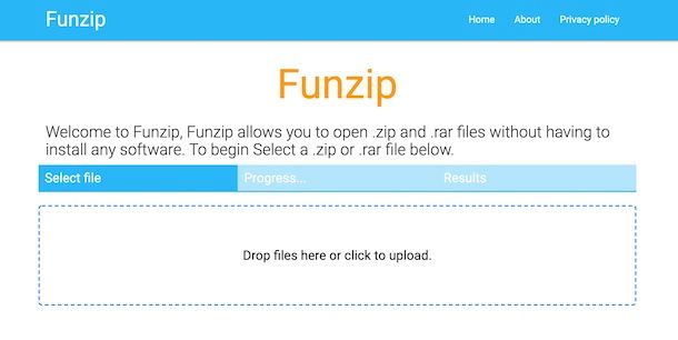 Funzip