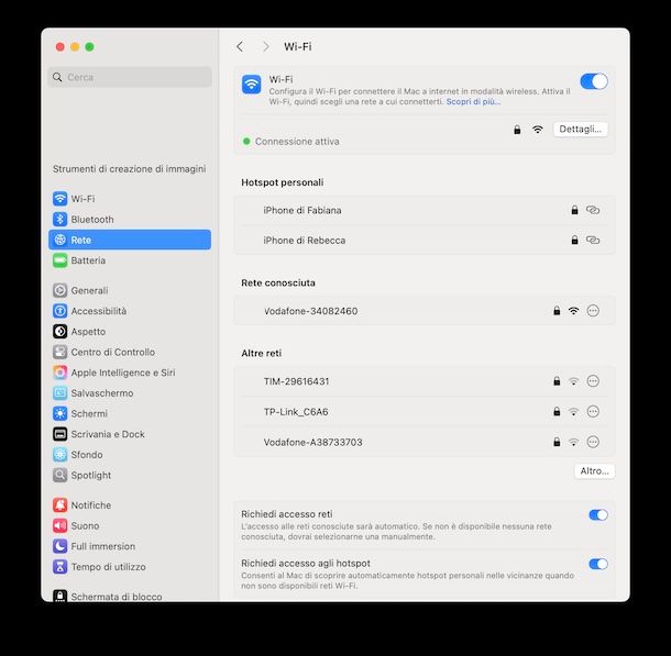 Trovare IP router 