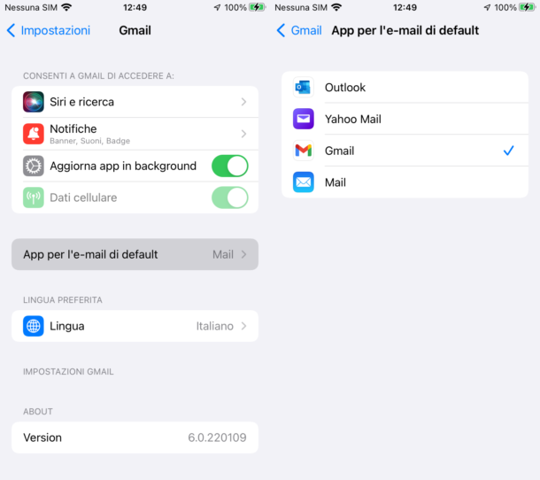 Come impostare Mail su iPhone