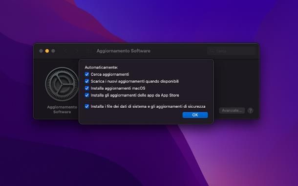 Programmi per driver mancanti: macOS