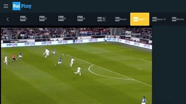 Streaming TV gratis calcio
