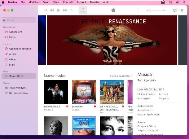 Come aggiungere canzoni su iTunes: Mac