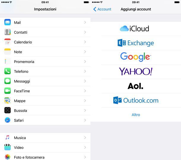Come impostare Mail su iPhone