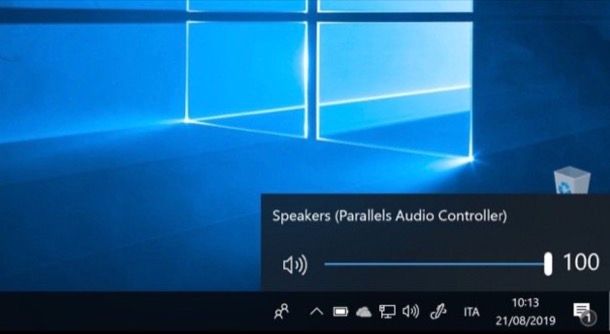 Alzare volume Windows 10