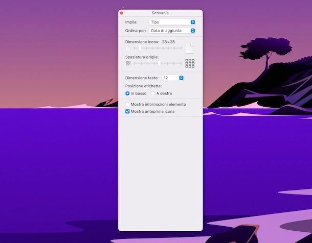 macOS icone desktop