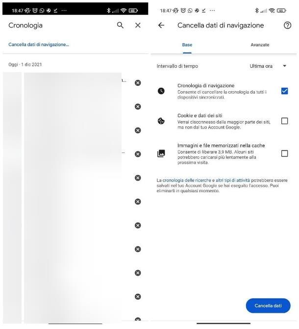 Come vedere cronologia Google Maps
