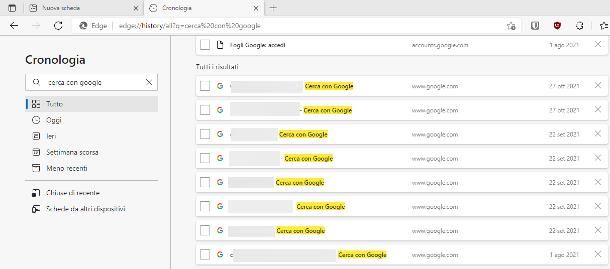 Come vedere cronologia Google su Windows