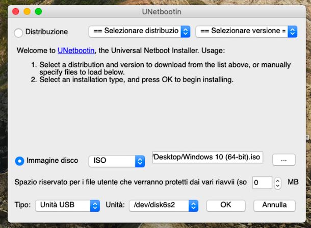 Unetbootin macOS