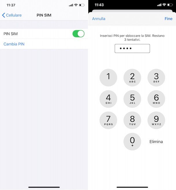 Come sbloccare SIM iPhone da Impostazioni