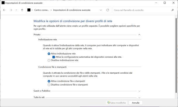 Come condividere una stampante in rete: Windows 10