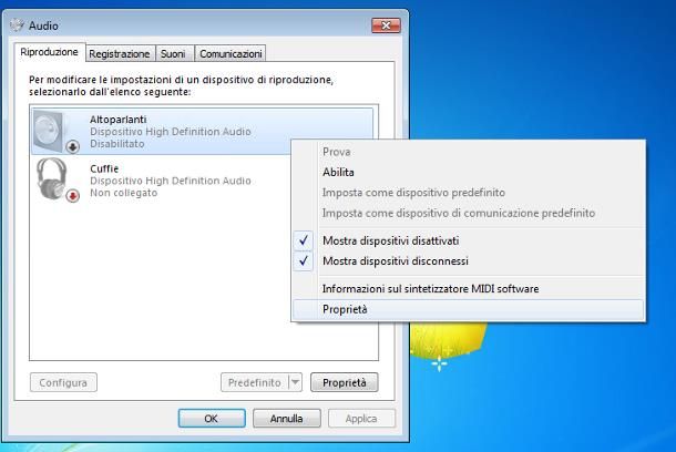 Non funziona audio PC: cosa fare