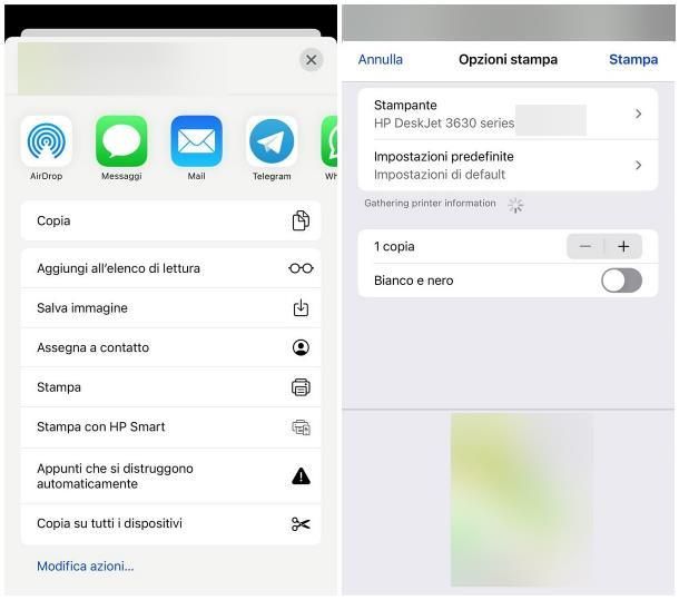 Come stampare da iPhone con AirPrint