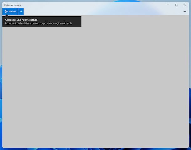 Cattura e annota Windows 11