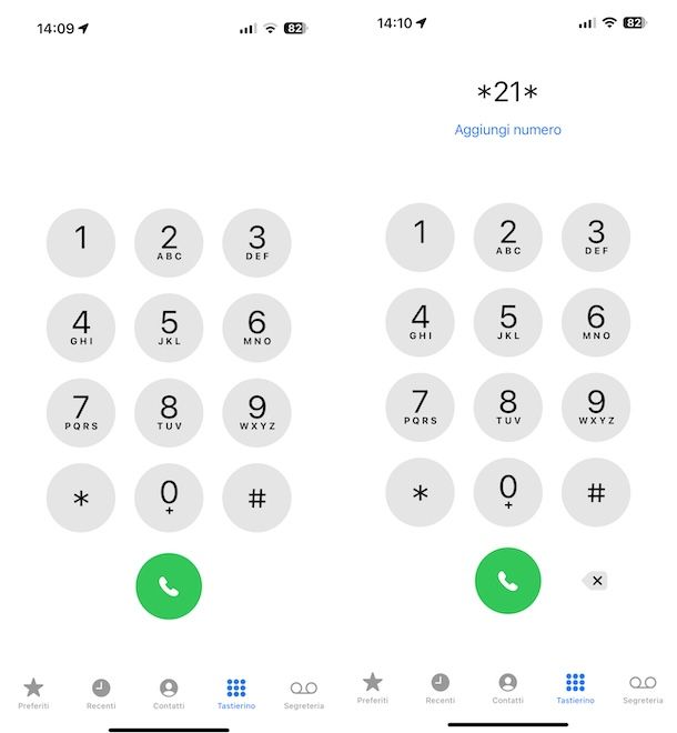 Deviazione chiamate iPhone