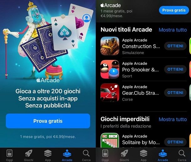 Apple Arcade Giochi selezionati iPhone