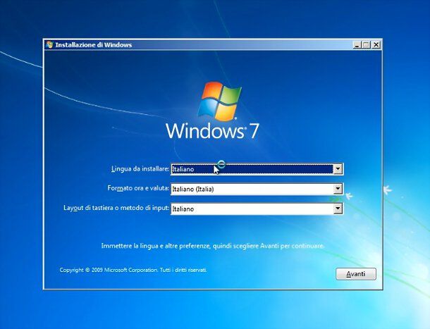 Come formattare un PC portatile: Windows 7