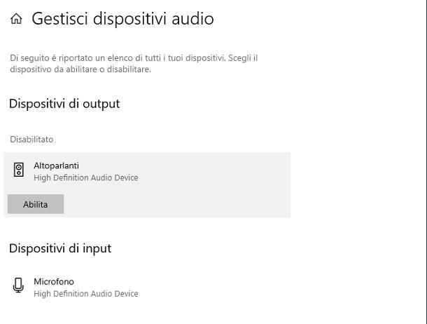 Non funziona l'audio del PC: cosa fare