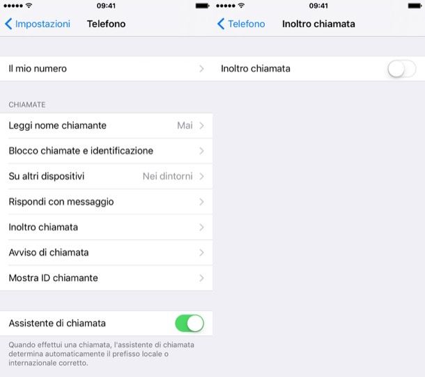 Disattivare segreteria iPhone