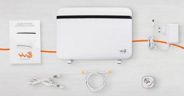 Collegare il router WINDTRE