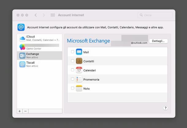 Come eliminare account Outlook da Mac