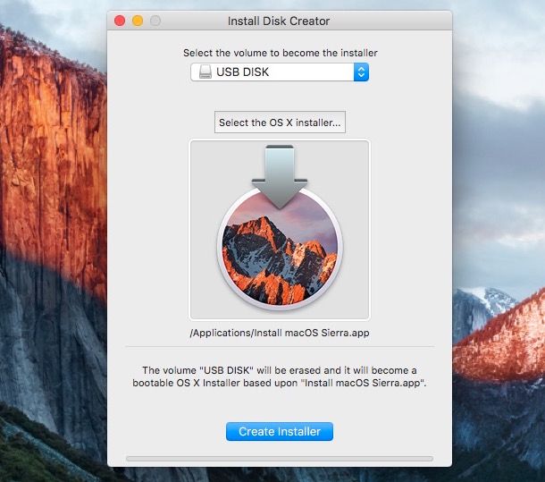 Come installare macOS Sierra