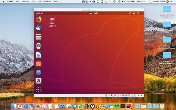 Ubuntu su Mac
