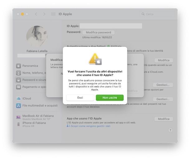 Recupero password Mac