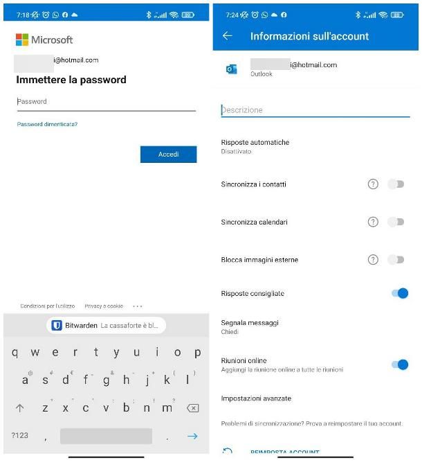 Come leggere posta Hotmail su altre app di posta elettronica