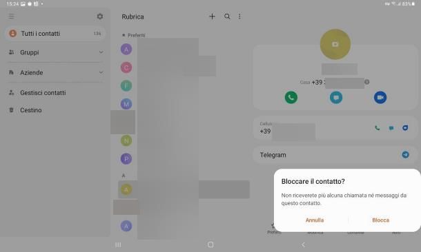 Come bloccare un numero su Samsung
